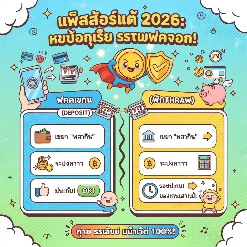 เว็บสล็อตแท้ นอก - ระบบฝากถอน