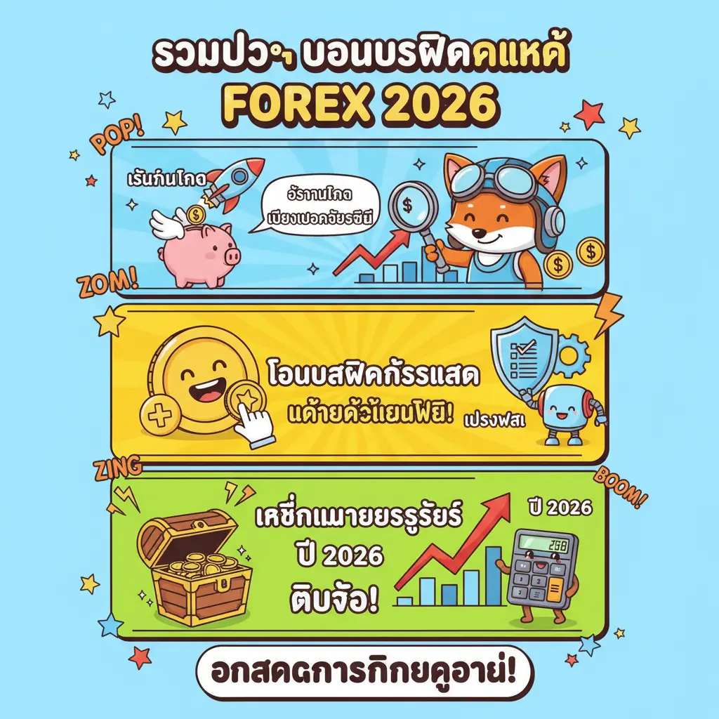 โบนัสฝากครั้งแรก - การเทรด Forex