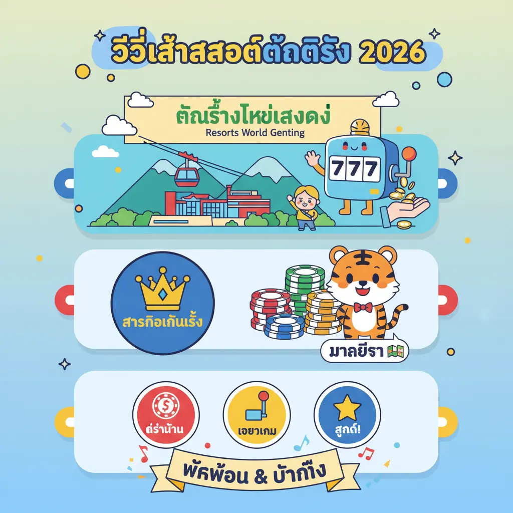 วิธีเล่นสลอตเกนติ้ง - เก็นติ้งไฮแลนด์