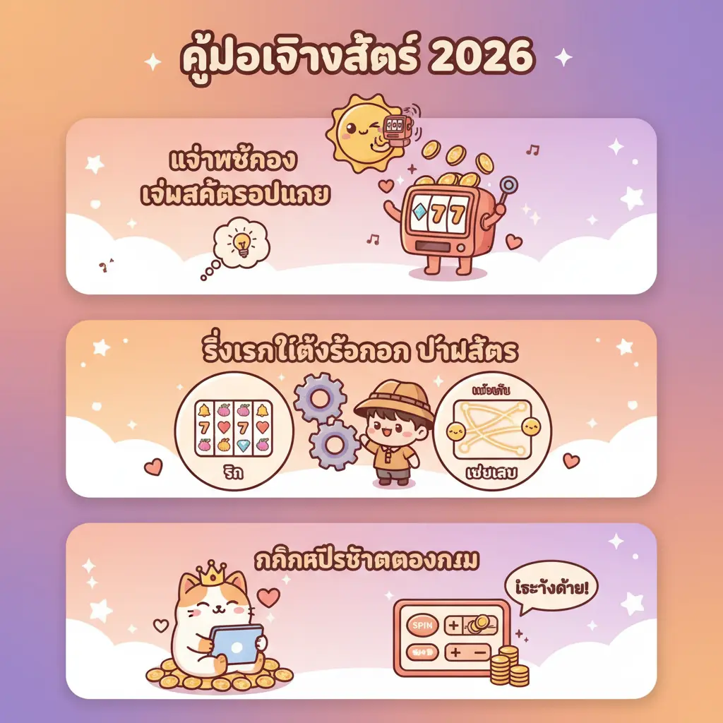 วิธีเล่นสลอต - สล็อตออนไลน์