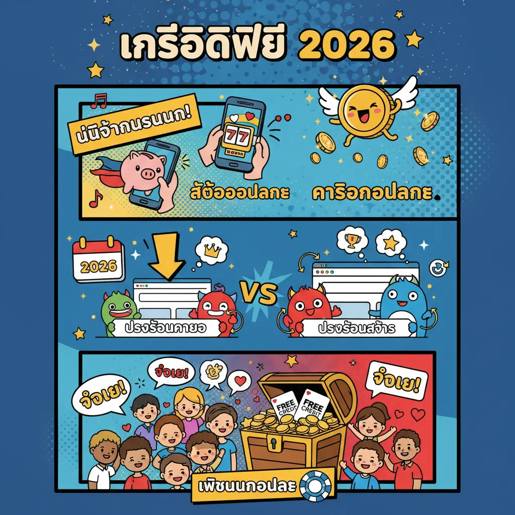 เครดิตฟรี - เครดิตฟรี