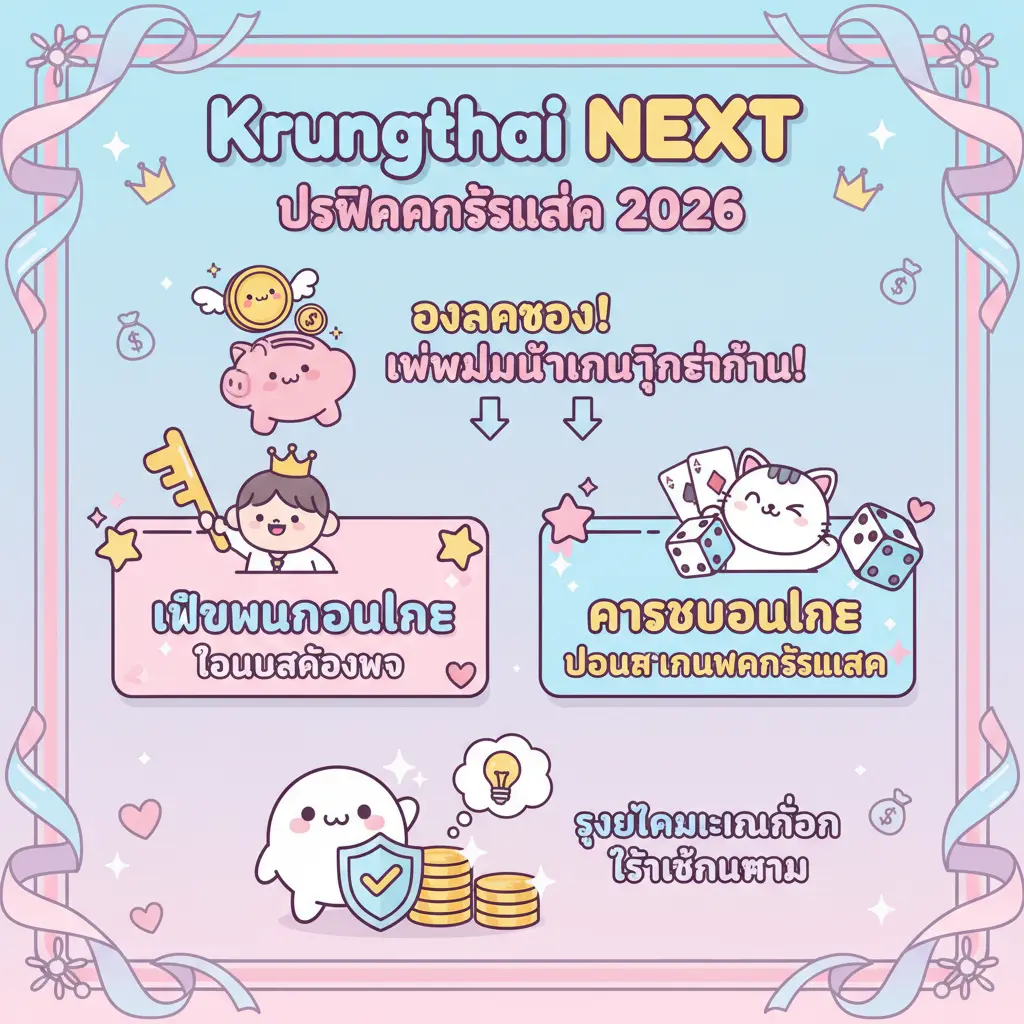 ฝากครั้งแรก - Krungthai NEXT