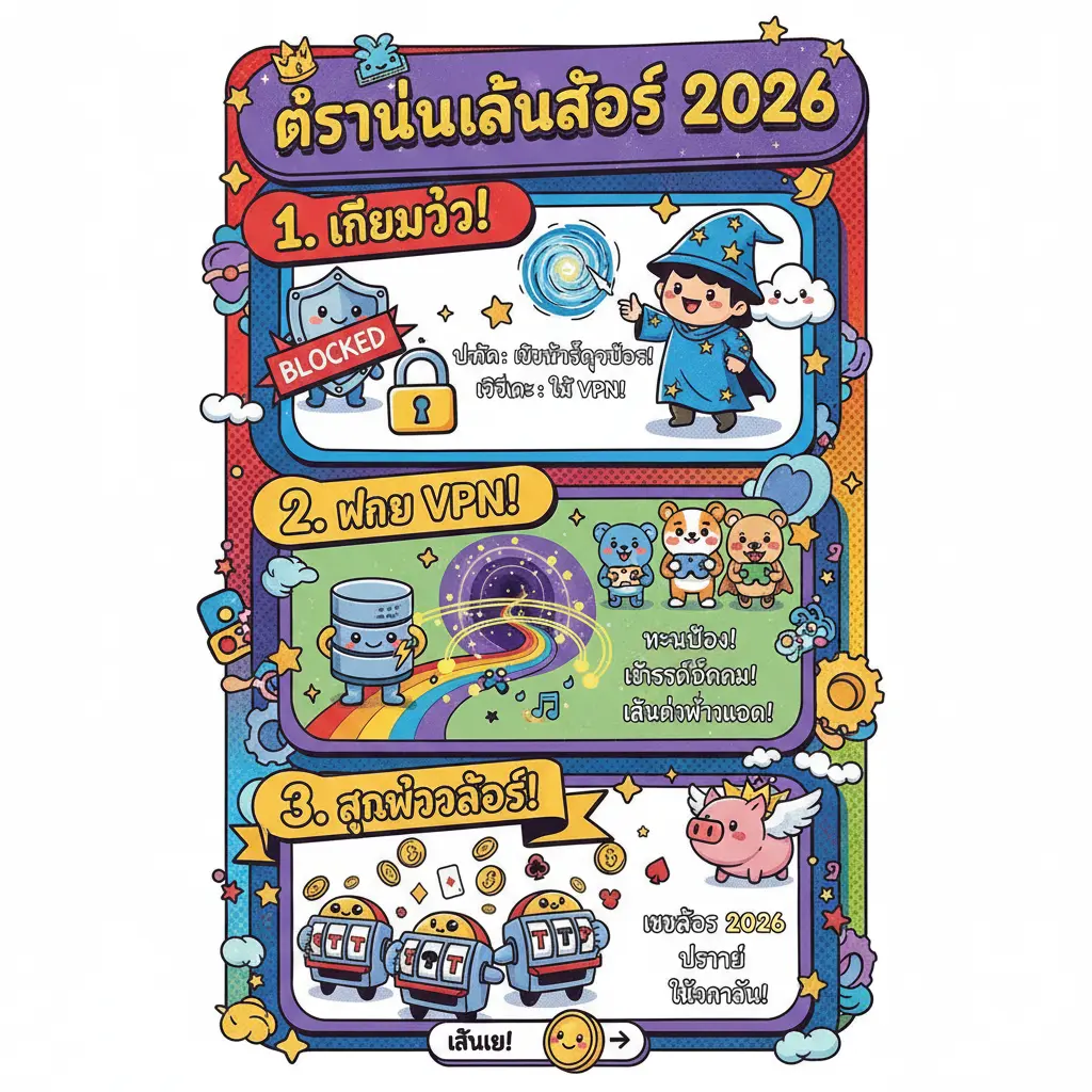 สอน วิธี เข้า เว็บ สล็อต - VPN