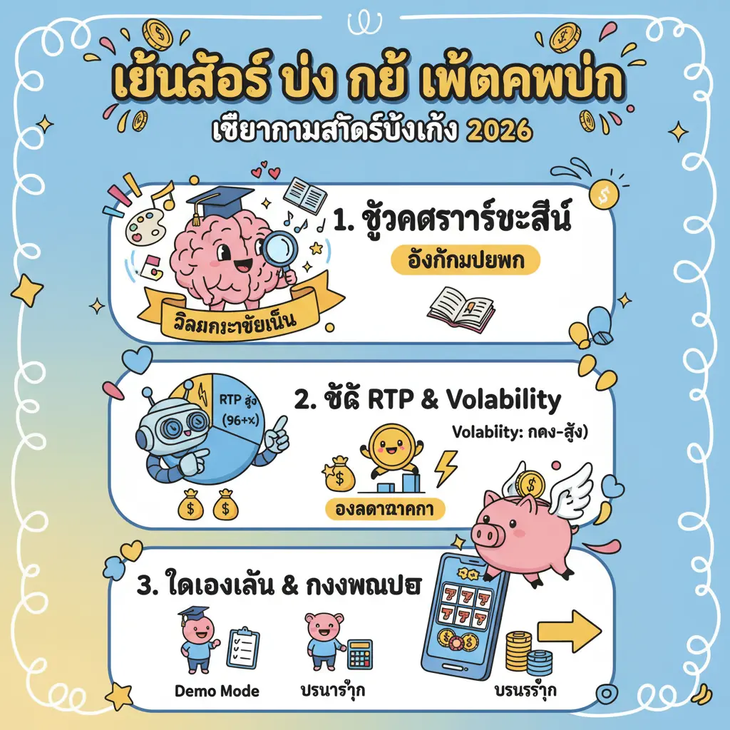 เล่นสล็อต ยัง ไง ให้แตกหมื่น - การพนัน