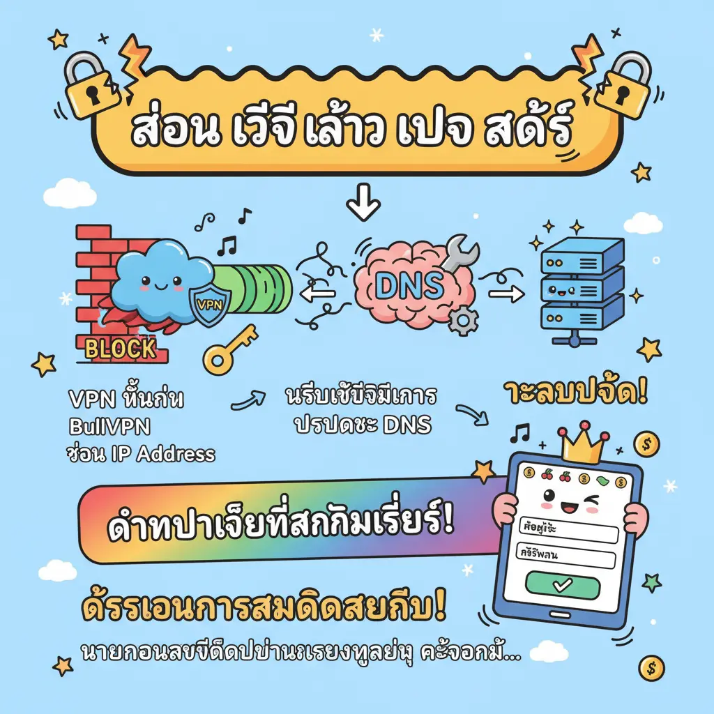 สอน วิธี เข้า เว็บ สล็อต - DNS